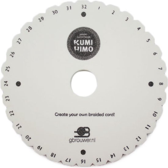 Kumihimo Disc Rond 15cm