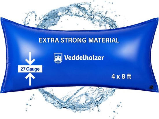 Accesorio Piscina Frío Veddelholzer XXL 120 X 120 C Coussin D'air De Piscine. Accessoire Parfait Pour La Couverture De Protección Piscina Frío