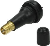 Zocipro 100 stuks TR413 rubberen ventielen voor auto, universele bandventielen, snap-in rubberen ventielen, autoventiel voor meeste auto's en motorfietsen