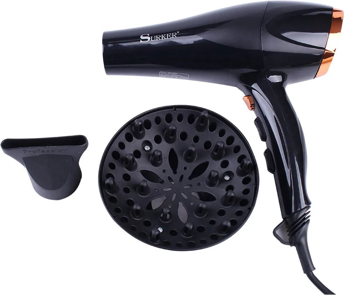 Surker SK-3907 Elektrische Föhn 2000W met Uitvouwbaar - afbeelding 2