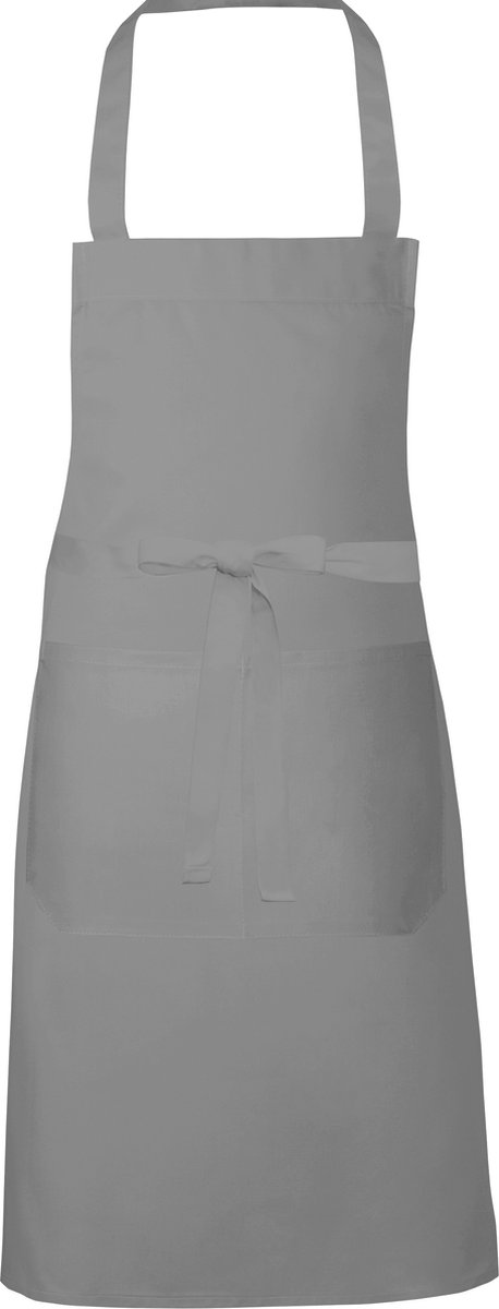 Hobbyschort met zak - Mouse Grey - 80 x 73 cm - Link Kitchen Wear