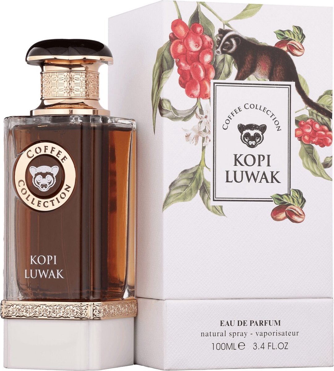 Goedkoopste FRAGRANCE WORLD - COFFEE COLLECTION - KOPI LUWAK - EAU DE PARFUM - 100ML