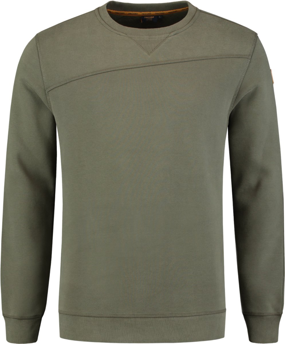 Tricorp 304005 Sweater Premium - Legergroen - 4XL