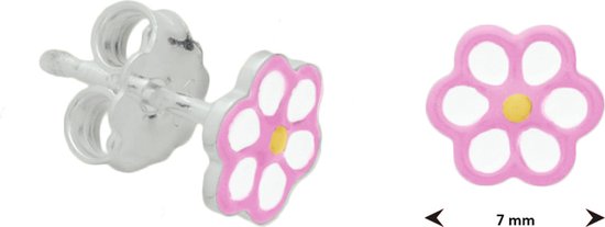 Yep! - Boucles d'oreille clous Fleur - Argent