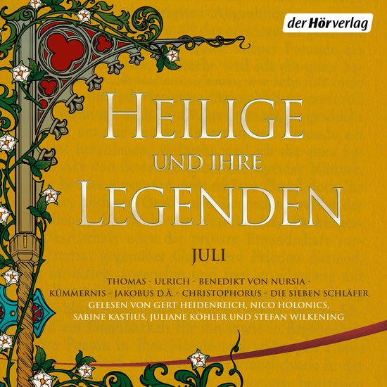 Heilige und ihre Legenden: Juli - cover