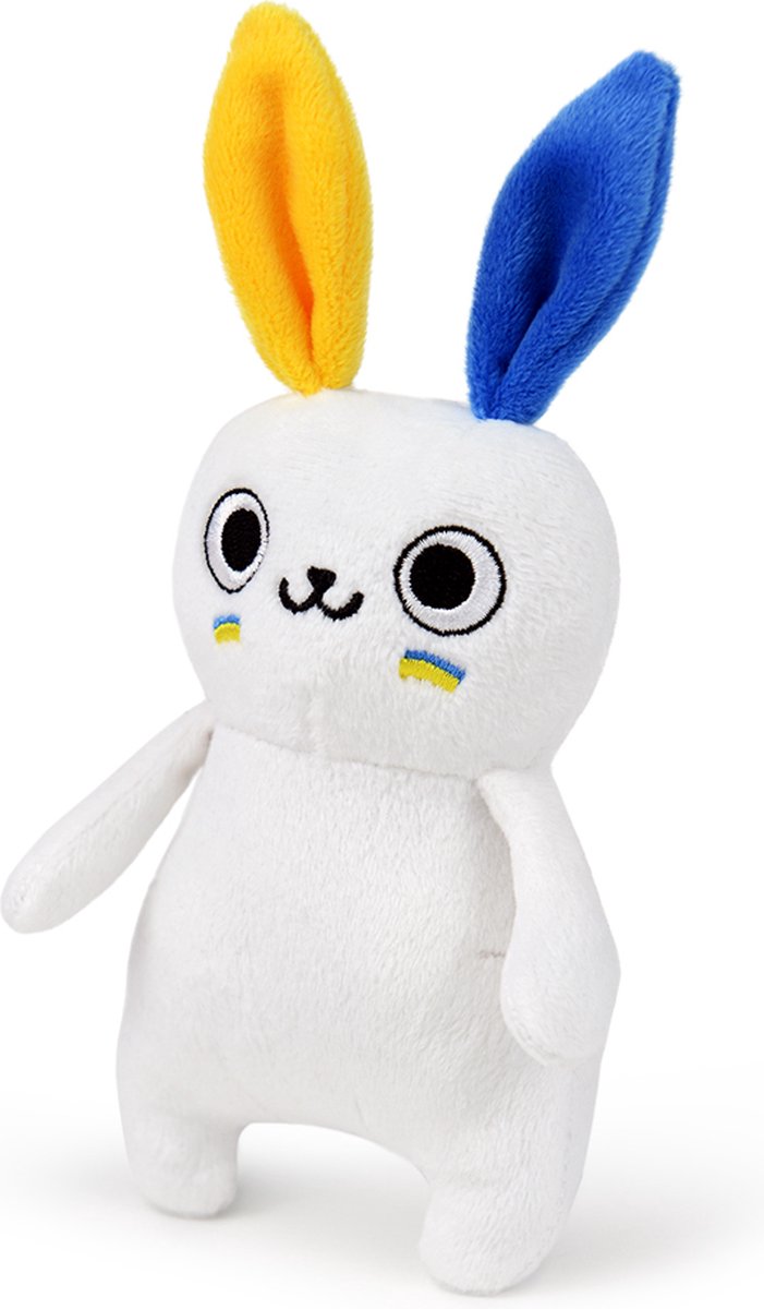Speelgoed Knuffel - Pluche Knuffel - Konijntje Levko 14 cm