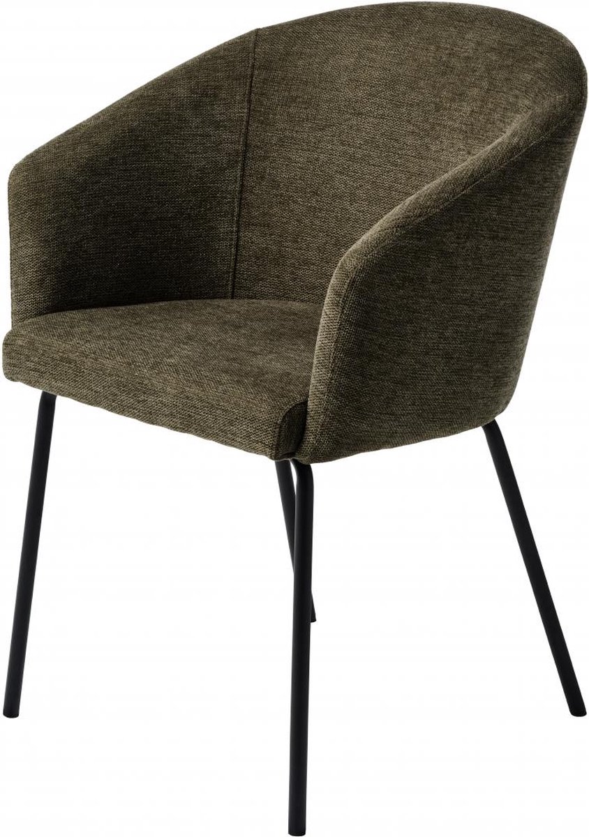 Nordic Home - Thorben eetkamerstoel - olijfgroen