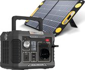 HEKO Solar® Powerstation Master 300 + Unfold 60 - 300W - 231Wh Capaciteit - 60W Zonnepaneel - Draagbare Power Station Generator - Powerstation met Zonnepaneel - USB-C 60W PD - Noodpakket - Powerbank - Solar