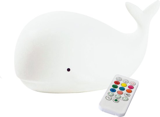 Walvis siliconen lamp met afstandsbediening van Merkloos — afbeelding 5