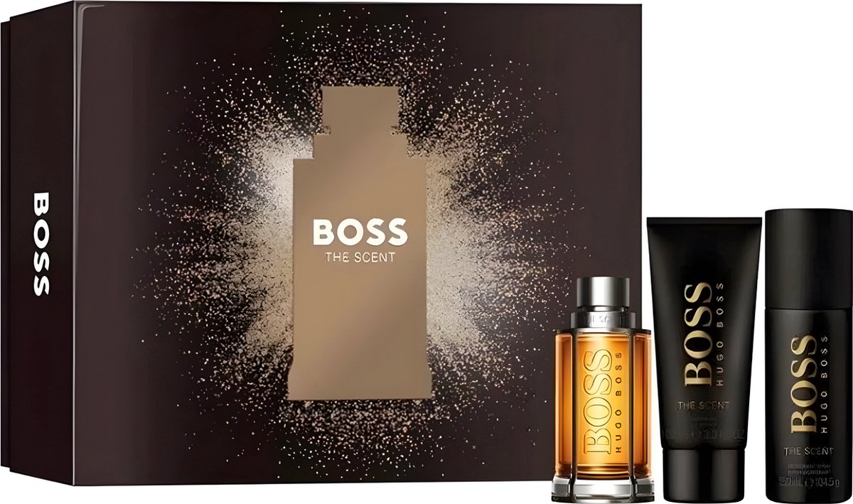Boss The Scent 100 ml + deodorant spray geschenkset