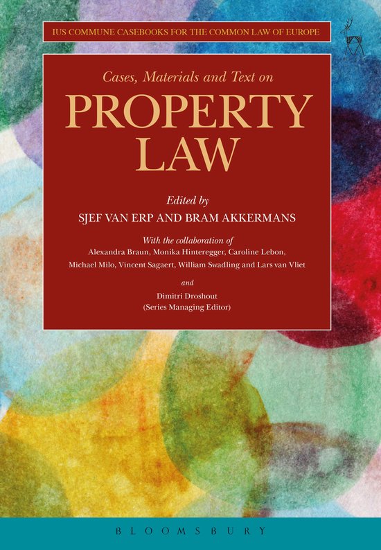 Cases Materials & Text On Property Law - cover