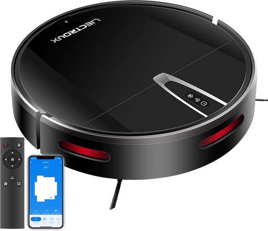 Liectroux V3S Pro - Krachtige Zuigkracht tot 4000Pa - APP Control - Compatibel met Alexa en Google Home - Populair Model
