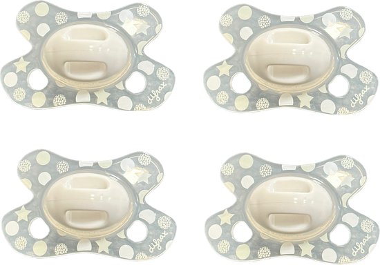 Difrax Newborn Transparant Ster Stip