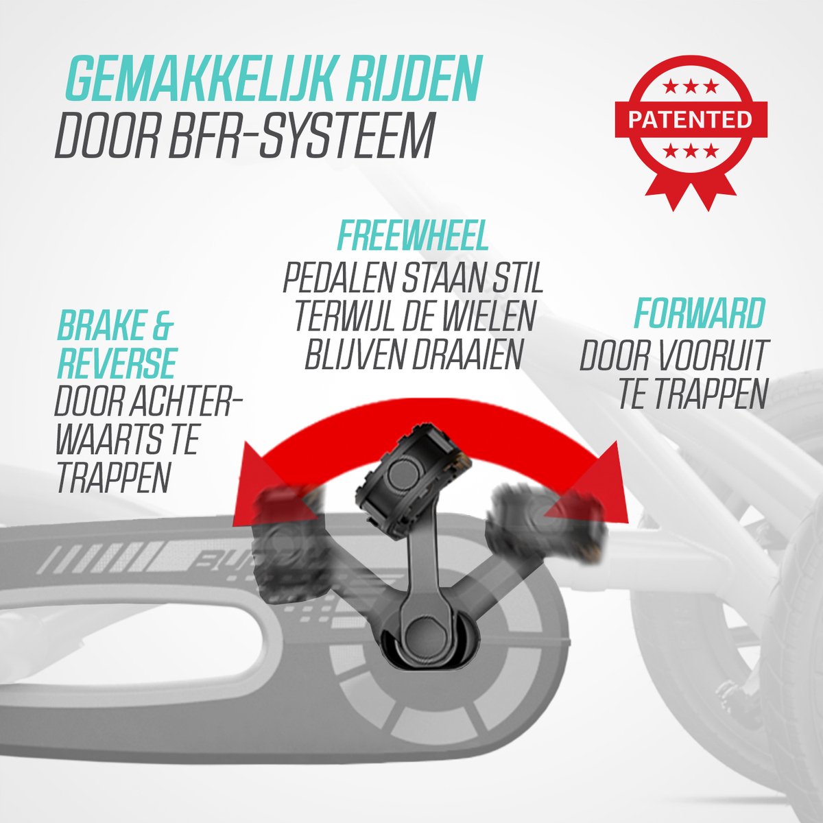 BERG Buddy Lua Skelter - 3+ Jaar - Verstelbare Stoel - Vrijloopautomaat - Roze — afbeelding 7