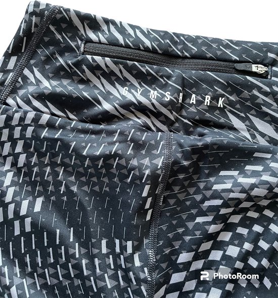 Gymshark Sport Running Leggings - Black Print van Merkloos — afbeelding 4
