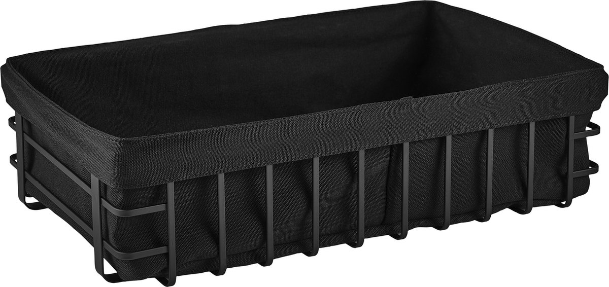 Holm Broodman met stof - 40 x 25 x 10 cm - Zwart