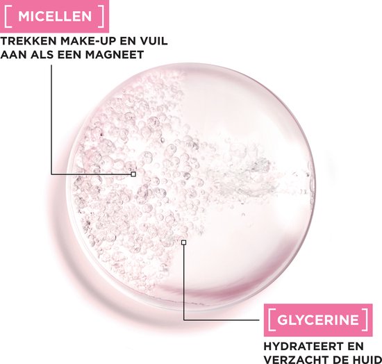 Garnier SkinActive Micellair Reinigingswater voor de Gevoelige Huid – Milde Gezichtsreiniging – Zachte Make-Up Remover - Reisformaat - 6 x 100ml