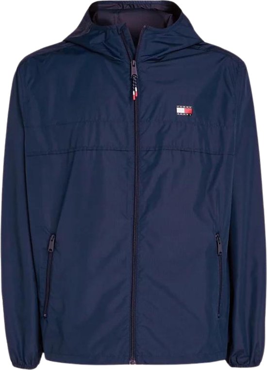 Tommy Hilfiger TJM Chicago Lichtgewicht Jas Heren Blauw Maat XL bol