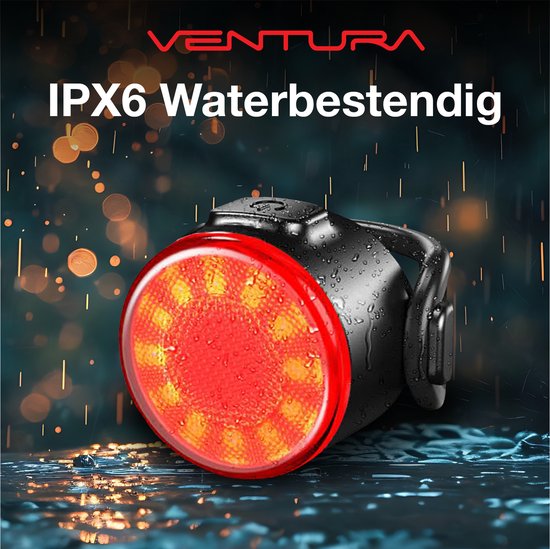 Fiets Achterlicht - LED - Li-ion accu - USB Oplaadbaar van Fiets. — afbeelding 4