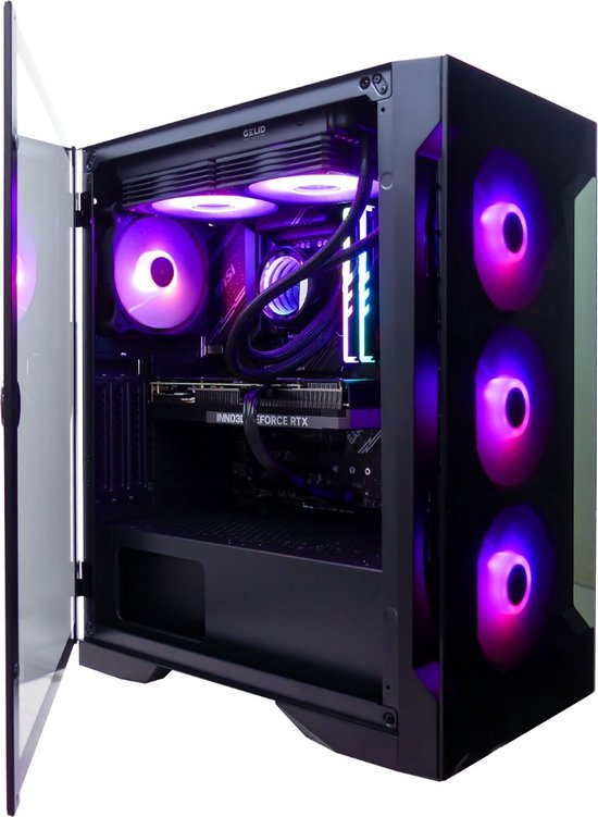 Intel i7 14700K 20-Core Game PC / Gaming Computer – RTX 5080 16GB|32GB RGB RAM|2TB M2.0 NVMe SSD – Gamdias Talos E2 Elite