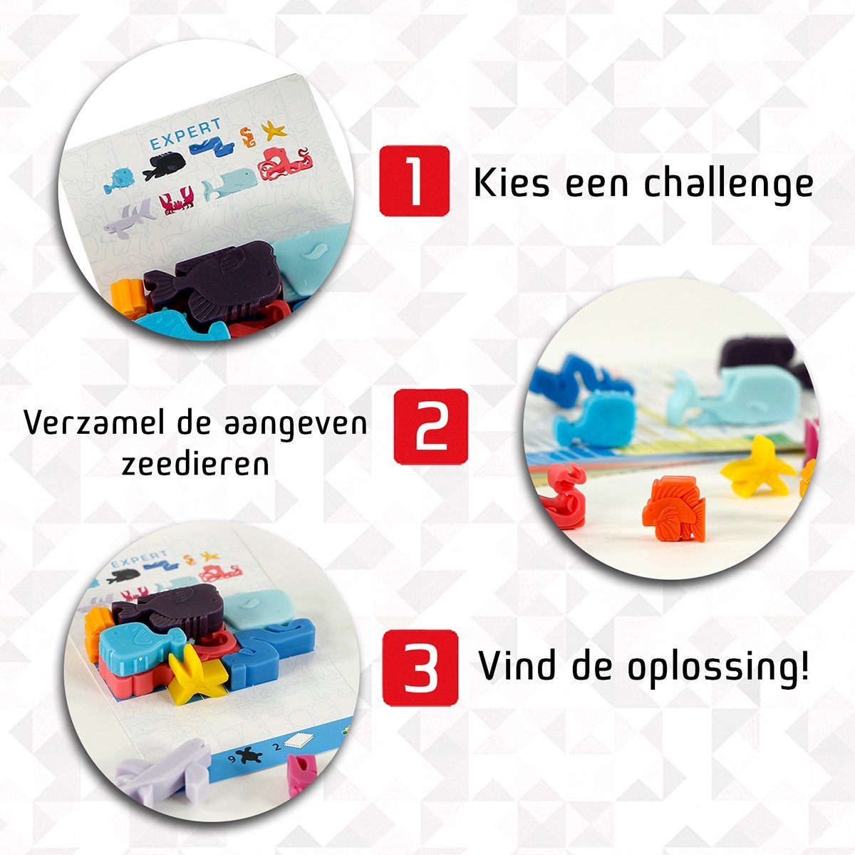 999 Games Sea Stax: 2D/3D denkspel met 48 puzzels thumbnail 3