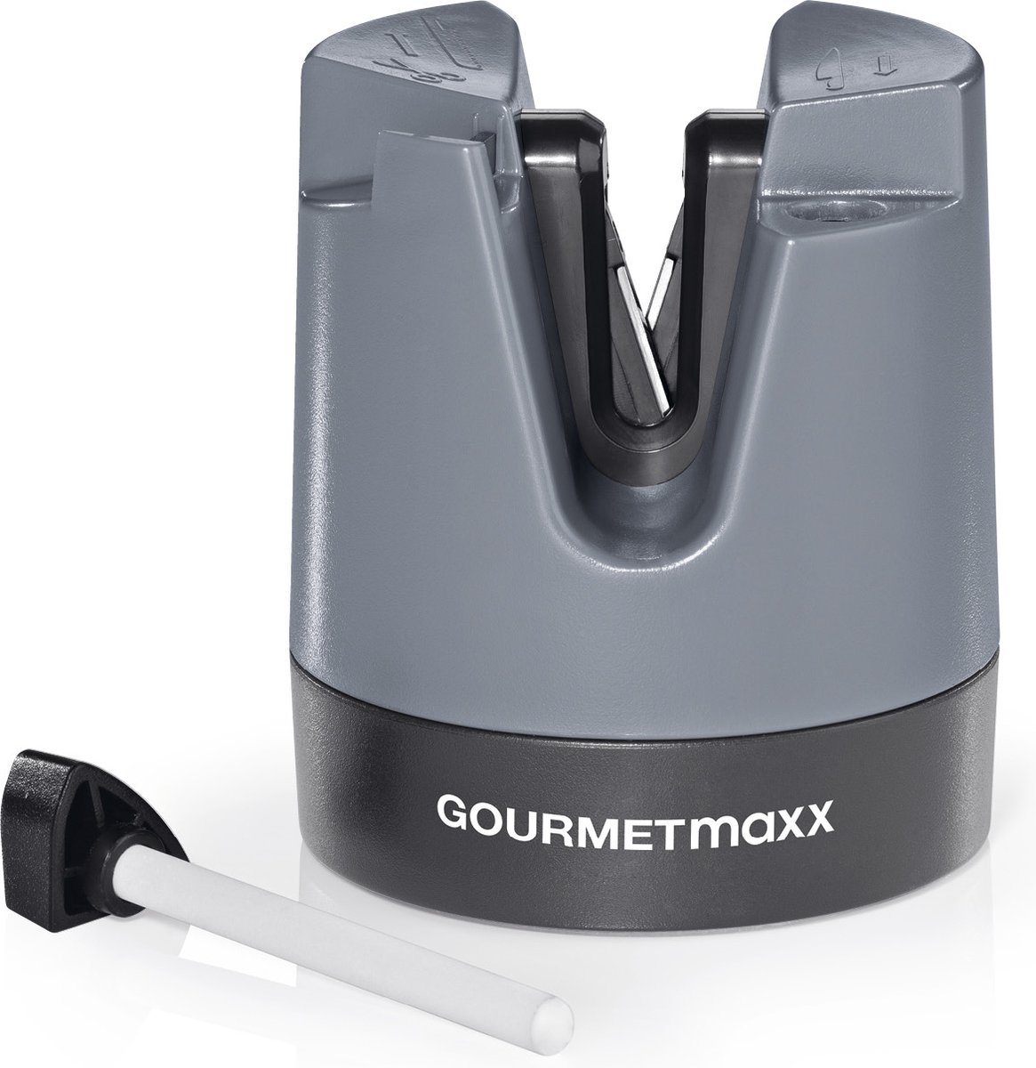 GOURMETmaxx Messcherper 6,4x7,3cm antraciet/zwart