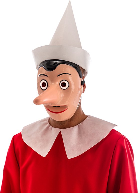 Carnival Toys Gezichtsmasker Pinokkio Pvc Roze One-size