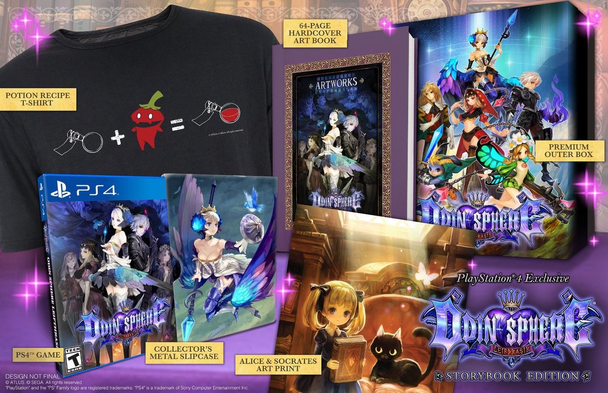 Atlus Odin Sphere Leifthrasir - Storybook Edition, PS4 Verzamel Engels PlayStation 4