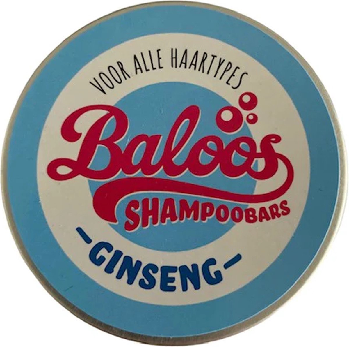Shampoobar Ginseng 3x 60gr in handige opbergblik