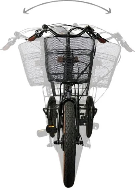 DKR2 Swing compact Fold H47 20 Inch 3 Speed Zwart