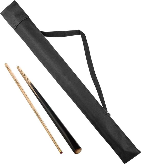Keu tas - 82 cm - voor 2-delige keuen - Keu hoes - Biljartkeu - Biljartkeu - Keu - Biljartkeu - Zwart Kleur Pool Cue Case - PU - biljart keue tas - Cue Bag - biljarttas - Exclusief clubs