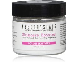 Needcrystals Skincare Booster Microdermabrasion Crystals 113g - Professionele Gezichts- en Lichaamsexfoliatie voor Thuis