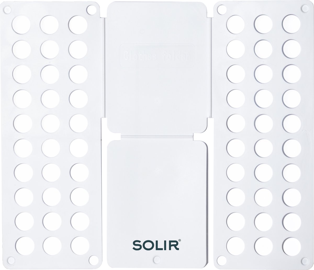 Goedkoopste Solir Premium Kleding Organizer Opbergsysteem - Vouwplank voor Shirt, Overhemden en Truien - Jeans en Broeken Organizer - Wit