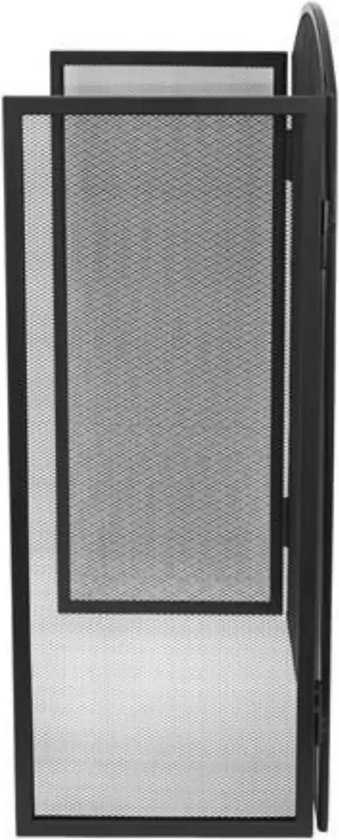 Vonk Guard Open haard Scherm Aangename Haard Open haard Schermen Decoratieve 3 Panel Open haard Schermen Voor Gas Open Haard Scherm Met Netto