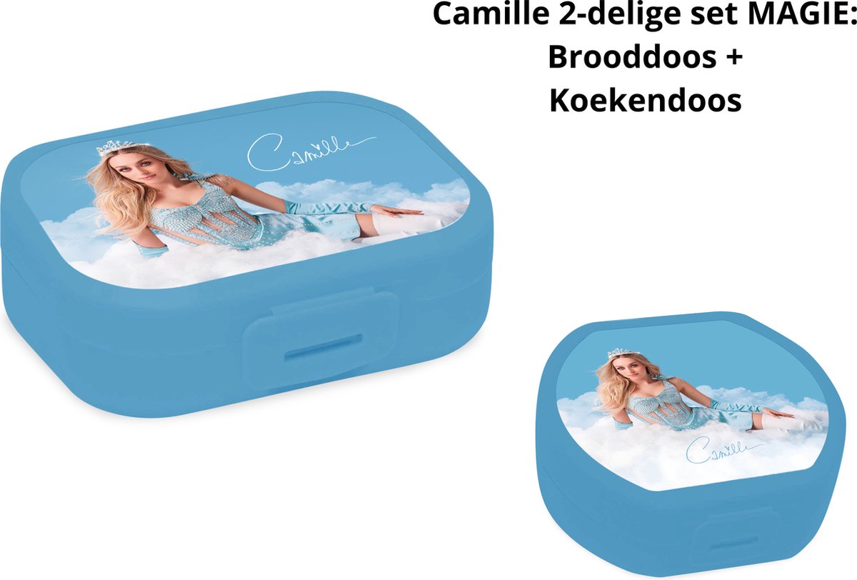 Camille Dhont - Camille 2-delige set Magie, brooddoos + koekendoos