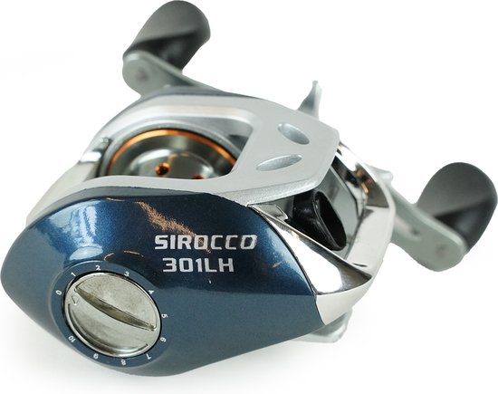 X2 Sirocco 301LH Baitcasting Reel - Linkshandige Baitcast Reel , Lichtgewicht Ontwerp — afbeelding 2