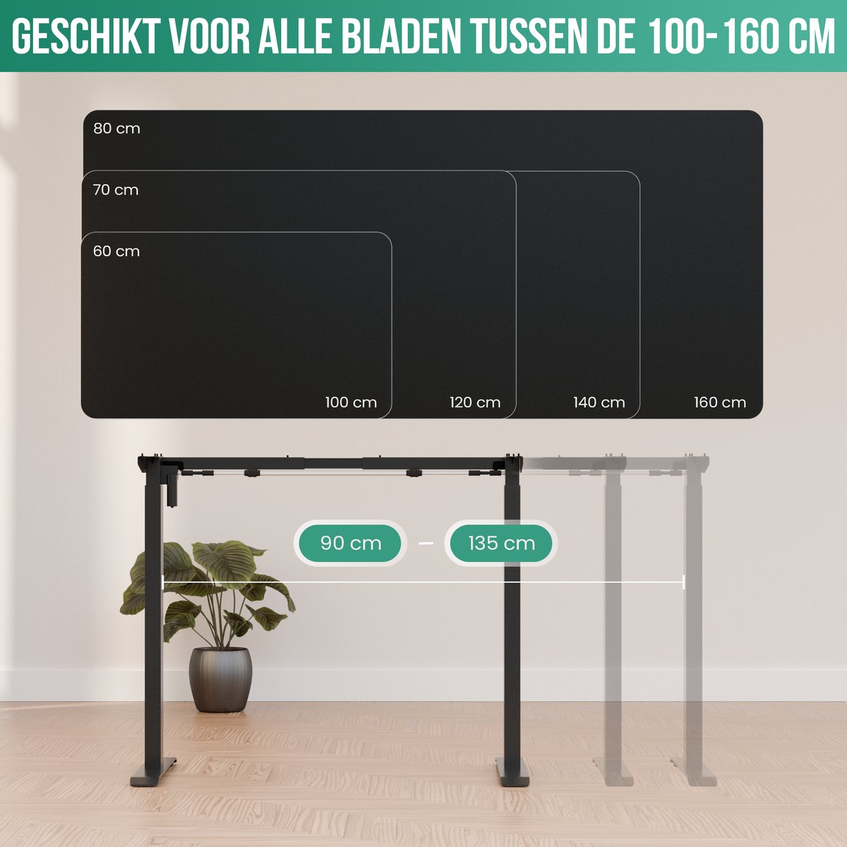 Avalo Avalo Elektrisch Verstelbaar Bureauonderstel - afbeelding 5