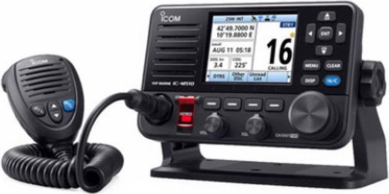 Icom IC-M510E Marifoon IP68 ATIS, GPS, Klasse-D DSC en WLAN functie