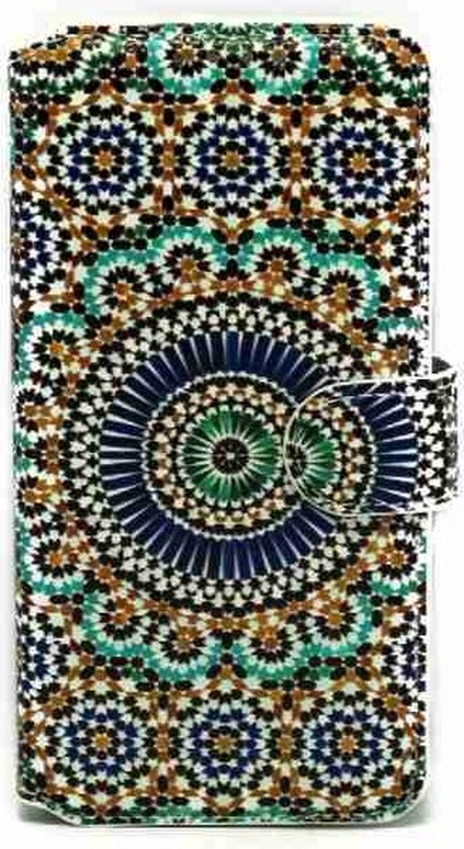 Cityhoesje - Bookcase iPhone 11 Pro - incl. Pasjeshouder Bloemen Mandala