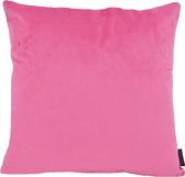 Velvet Fuchsia Kussenhoes | Fluweel - Polyester | 45 x 45 cm | Roze