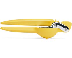 Citruspers, Knijper, Handmatig, RVS, BPA Vrij, Kunststof, Geel - Chef'n | FreshForce™