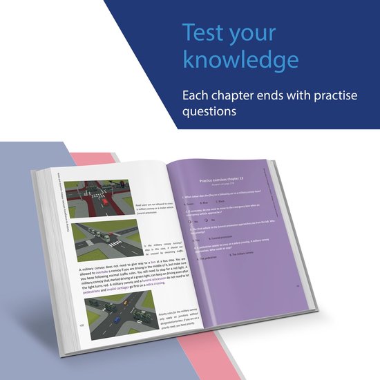Theorybook Dutch Car License English version 2024 2025 + practice CD
