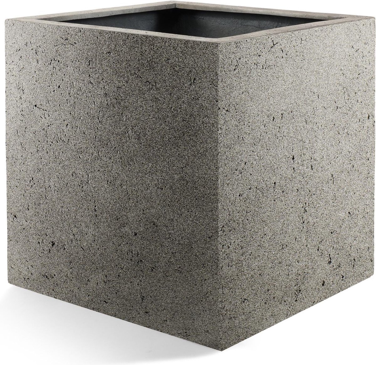 Pot Grigio Cube Natural Concrete - D40 x H40