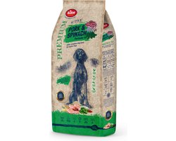 Alice Pork & Spinach - Hondenvoer - Hondenbrokken - voor volwassen honden van alle rassen - 17kg