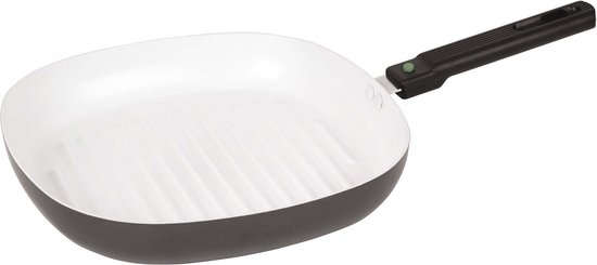 Bo-Camp Grillpan - Sprint Eco - Afneembare Steel - 26x26 Cm