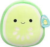 Squishmallows - Carmichael - Green Cucumber Slice 30cm pluche