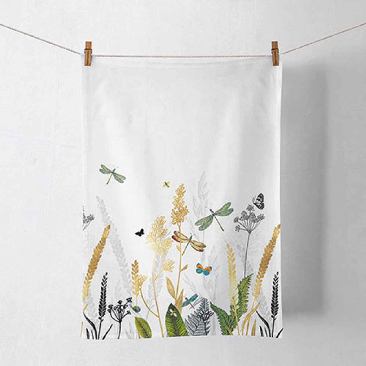 Ambiente - Keukendoek 'Ornamental Flowers' (50 x 70cm)