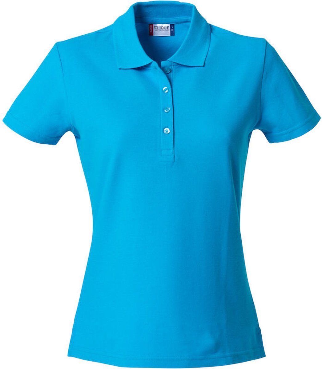 Clique Basic Polo Women 028231 - Turquoise - XL