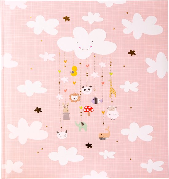 Foto: Goldbuch fotoalbum baby mobile girl roze 30x31 cm