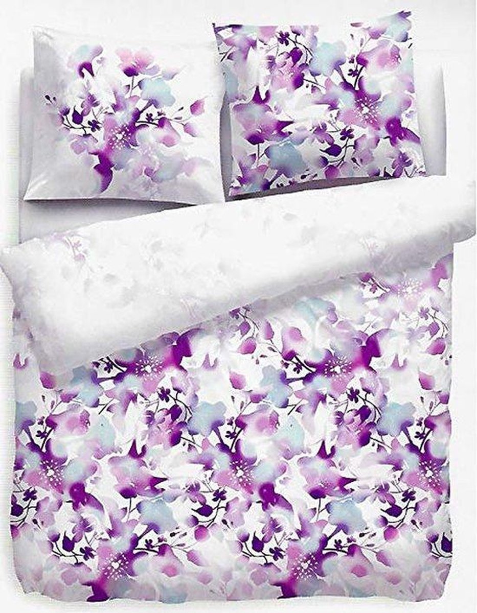 Face2Face dekbedovertrek Lisa Purple 155x220cm + 80x80cm